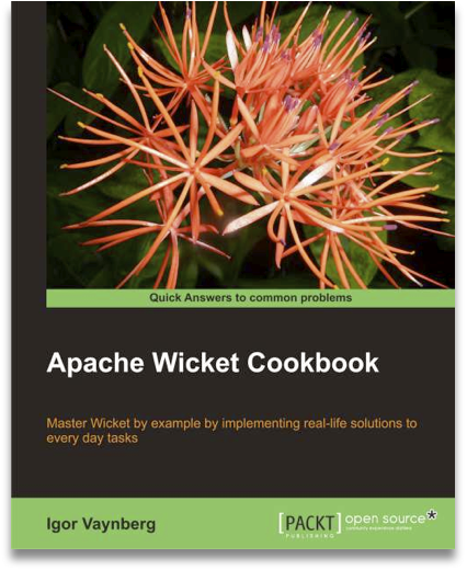 Apache Wicket Cookbook cover